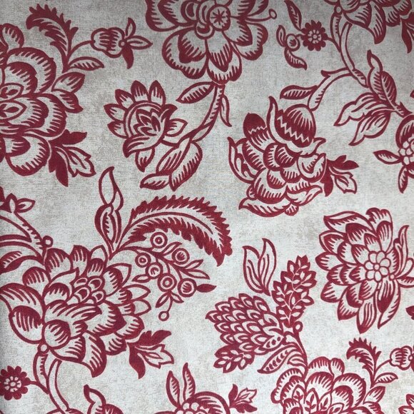 Decorator Fabric Material - 8 yards x 44" wide Large Floral Cotton #BT - Picture 1 of 4